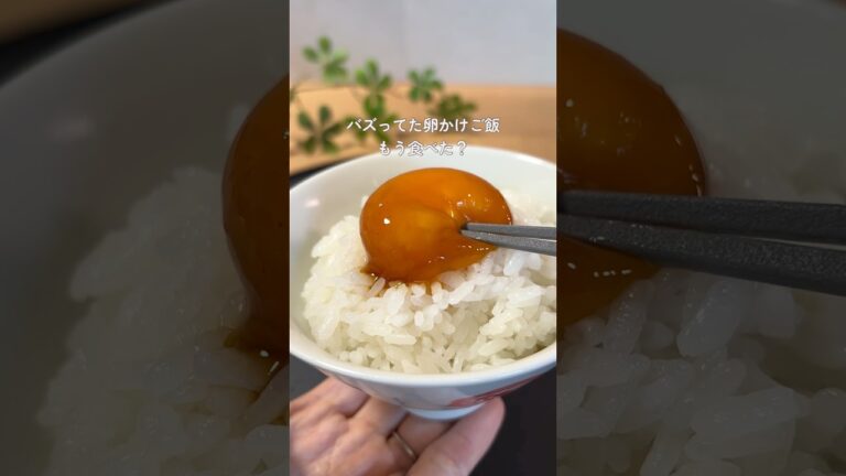 【TKG】卵かけご飯#暮らしのアイデア#ライフハック#卵#簡単料理