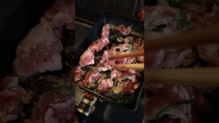 【王様の料理・極】塩豚ハラミ #Shorts