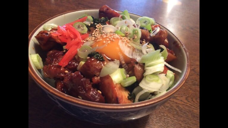 「焼き鳥丼」作り方