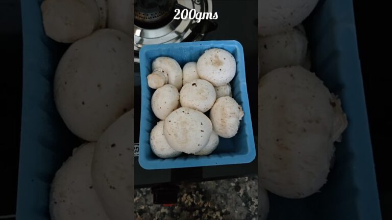 Matar Mushroom😋 |Simple & Tasty Recipe | Mini Vlog🌸