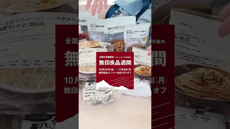 無印良品無添加カレー爆買い6選