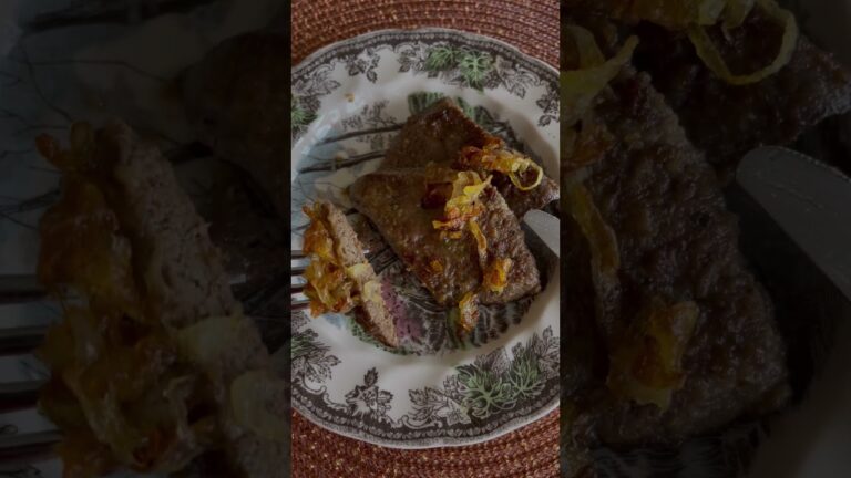 How to make beef liver pate. Recipe. #TRhealthytasty #beefliver #beefliverpate #liverrecipe #pate