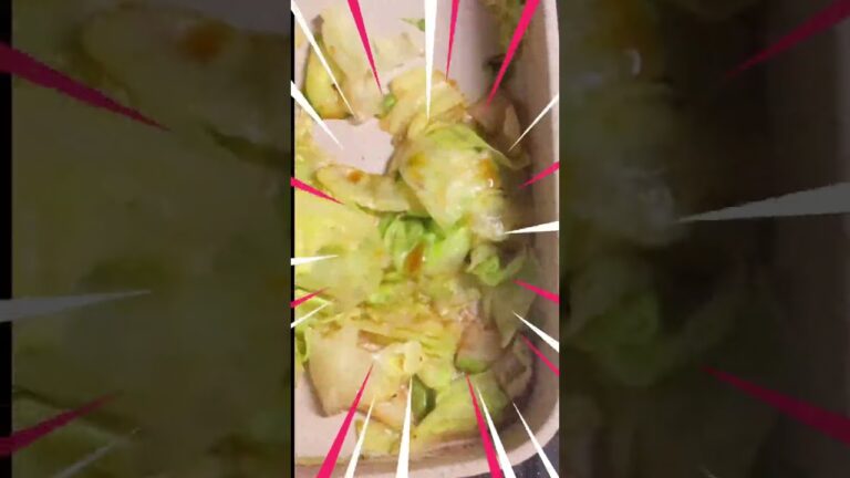レタスときゅうりのトマトケチャップ炒め美味しいよ～
