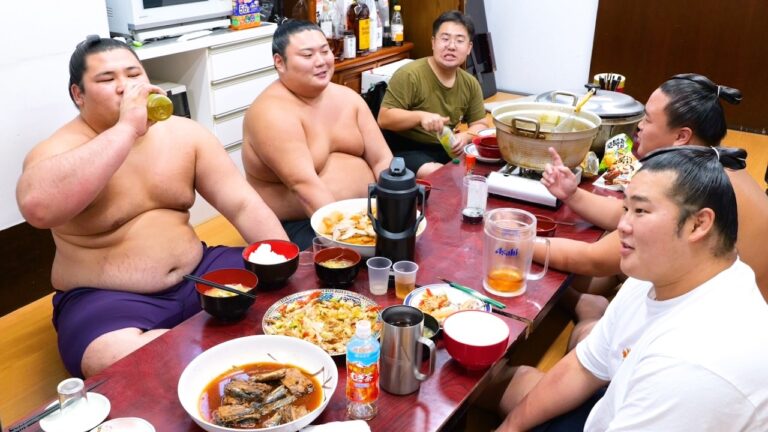 Behind the Banzuke Reveal Day🎥💥 Melting Chicken Wings & Salt Chanko Hotpot😋