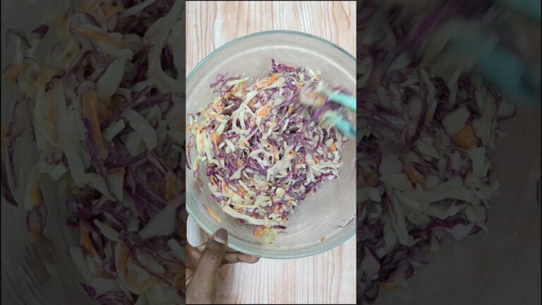 Creamy Coleslaw You’ll Want with Everything! 🥬🥗