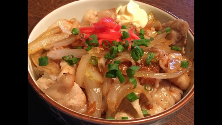 「豚バラしょうが焼」正しい作り方