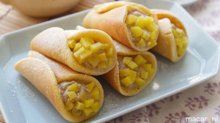 ほっ栗ごろごろ マロンクリームの くるくる どら焼きの レシピ 作り方