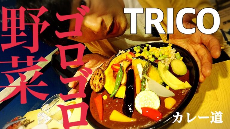 【カレー道】野菜ゴロゴロ大人気カレーを食べた！【TRICO】