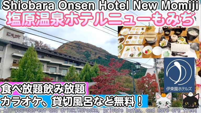 【栃木・ニューもみぢ】那須塩原温泉に1泊2日一人旅【伊東園ホテルズ】