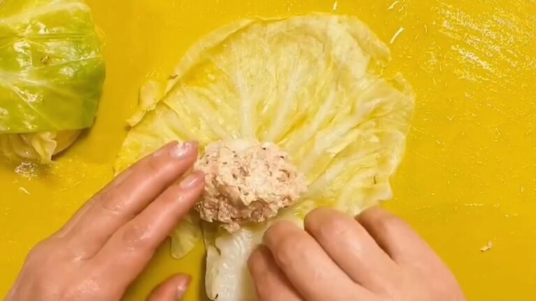 豆腐でカロリーダウン、ロールキャベツ
