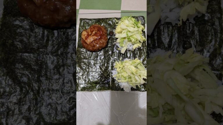 【レトルトでおにぎらず】#おにぎらず
