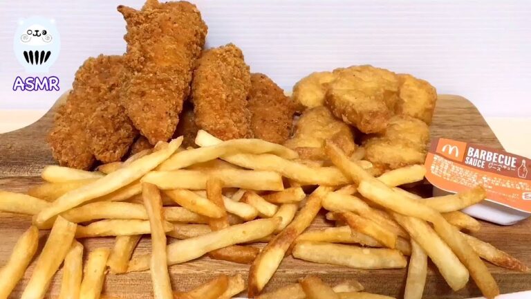 【ASMR・咀嚼音】マックTHEチキン ガーリックペッパーの一撃