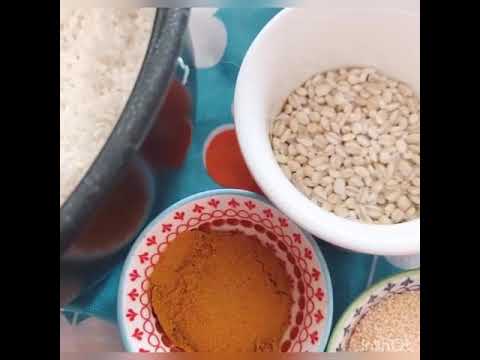 【炊飯器レシピ】さばカレーピラフ/もち麦/簡単レシピ/節約ご飯