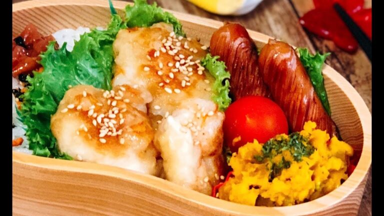 【お弁当 海老はんぺん焼き弁当】lunchbox bento