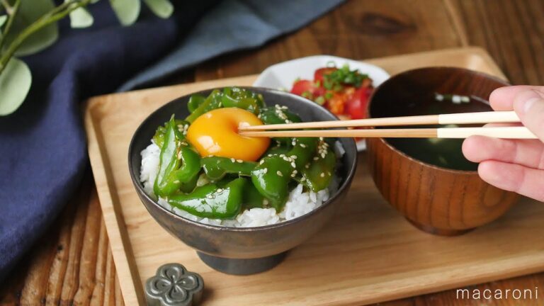 【やみつき旨だれピーマン】ちぎってレンチン♪大量消費にもおすすめ！｜macaroni（マカロニ）