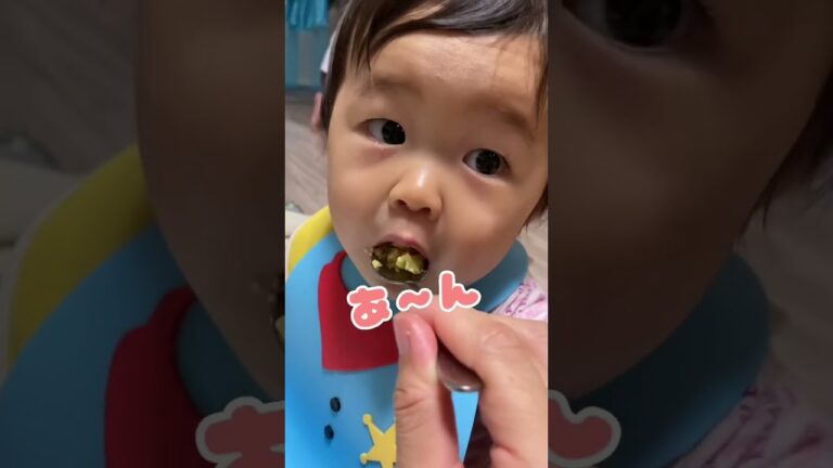 【はじめてシリーズ♪】秋だね🍁栗を食べる1歳1ヶ月赤さん👶🌰🌰🌰🌰🌰#shorts #赤ちゃん #赤ちゃんのいる生活 #1歳 #食べる