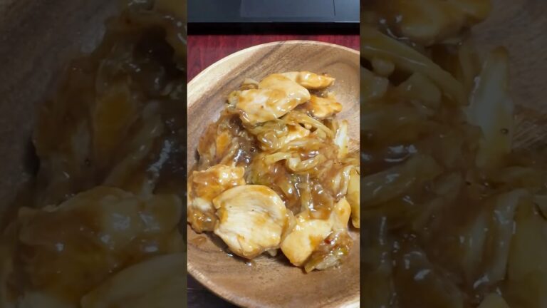 鶏キャベツのてりマヨ炒め