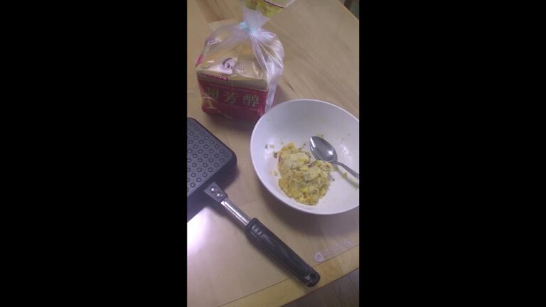 余ったポテトサラダでホットサンド#shorts