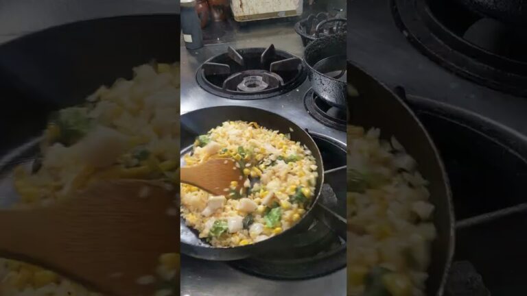 【ホタテとトウモロコシの炒飯】和食料理人が作る！あっさり極旨チャーハン