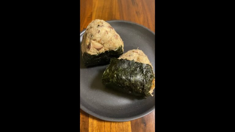 本気で痩せたきゃこれ食っとけ【サバのオートミールおにぎり】#Shorts