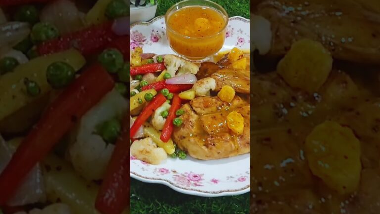 I Tried the Chicken Steak With Orange Sauce