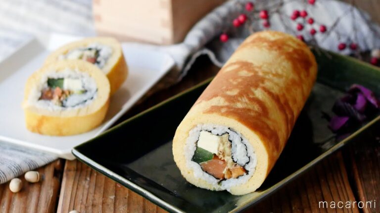 【フライパンで恵方巻き】サーモン・アボカド・チーズで作る伊達巻恵方巻きレシピ