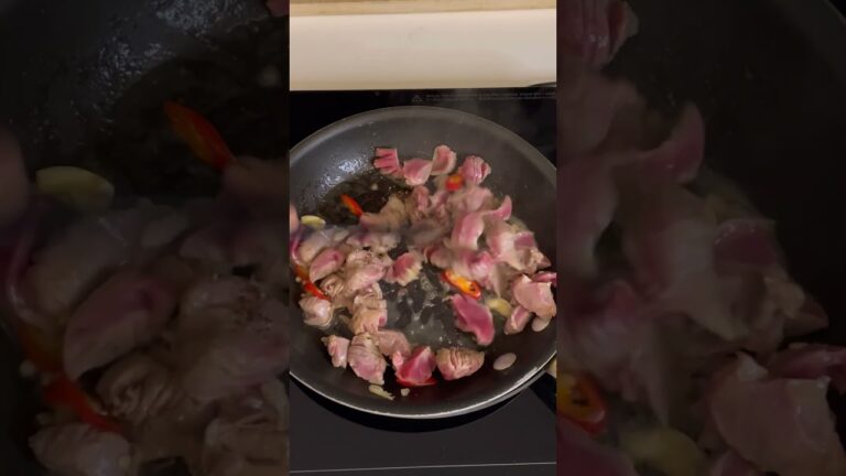 砂肝のナンプラー炒め　Stir fried gizzard with fish sauce   #foodrecipe #appetizerideas #appetizerrecipes