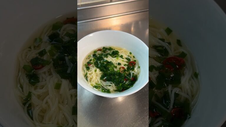 煮干しニラ素麺  #food  #料理 #cooking