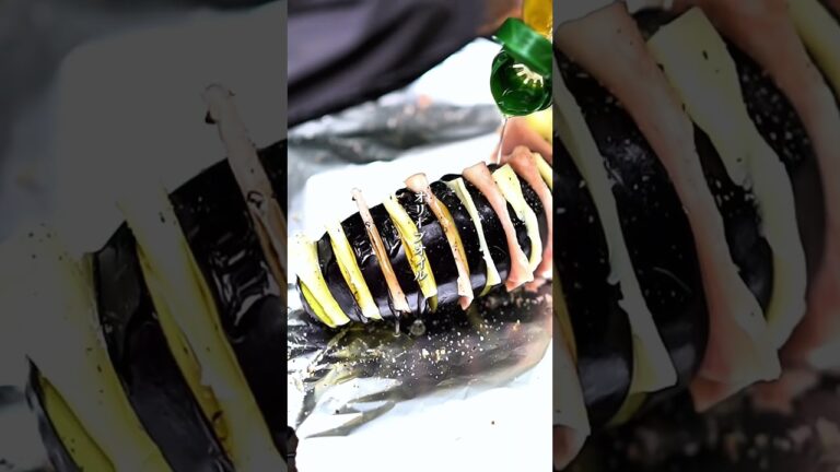 茄子がとんでもない事に…#簡単キャンプ飯#キャンプ飯#キャンプ#キャンプ女子#ソロキャンプ女子