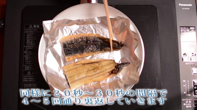 うなぎ調理法　白焼きを蒲焼きにする方法