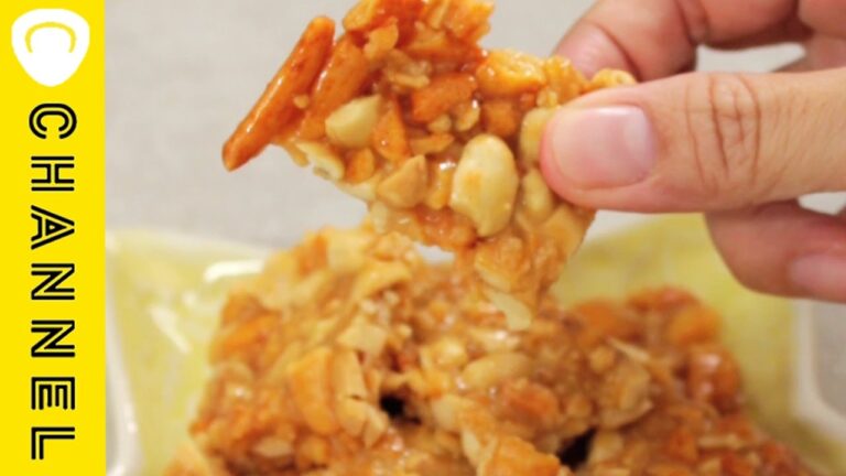 【スイーツレシピ】柿ピーで簡単♡クセになるフロランタン＊おやつ＊おつまみ＊柿の種