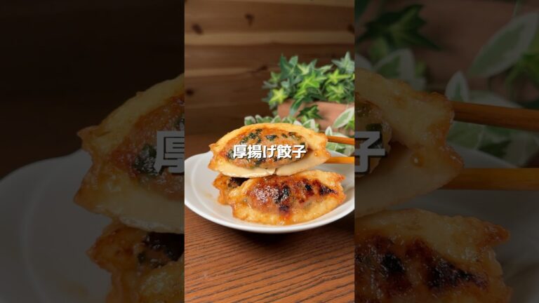 【節約レシピ】厚揚げ餃子
