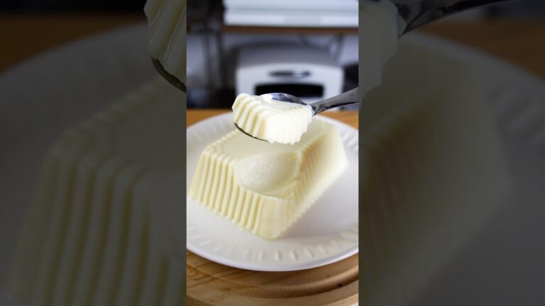 材料4つ！パックそのまま豆腐プリン作り方！#food
