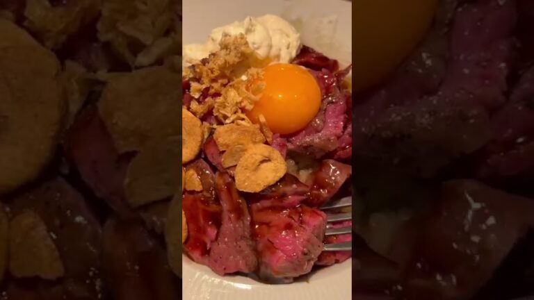 ビールが何杯でも130円！ステーキをつまみに飲めるステーキハウスが絶品すぎた！【渋谷 ステーキライスの店 】#shorts