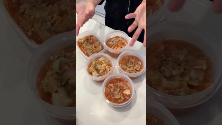 野菜がしっかり摂れる脂肪燃焼スープを冷凍ストックしたら便利すぎた。#冷凍ストック#作り置き#野菜スープ#簡単レシピ#ダイエット