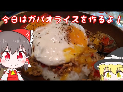 【ゆっくり料理】今日はコメ返しながらガパオライスを作っていくよー！【ゆっくり実況】