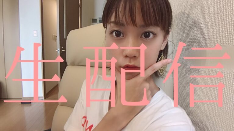 カレーうどん食べながら生配信