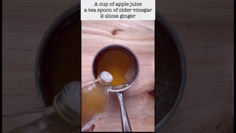 【ガチで風邪が速攻治る】美味しい最強ドリンク作り方。抗酸化作用もあるから若返っちゃうよ。Anti-inflammation drink beats seasonal cold#short