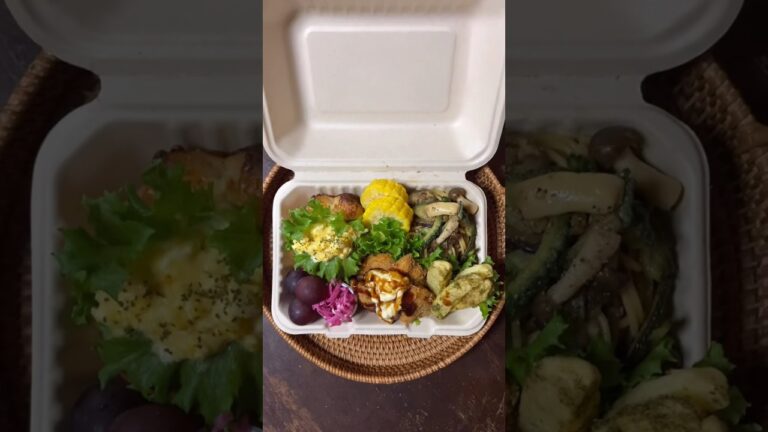 コッペサンド弁当 #手作り弁当 #お弁当 #手料理 #お弁当詰め方動画