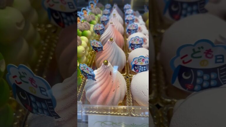 子供の日スイーツ！#子供の日 #うさぎ #兜 #ケーキ #フランス人 #ジェラート #シュークリーム #タルト #フランス料理 #簡単レシピ #バズレシピ #葉山 #ミルフィーユ