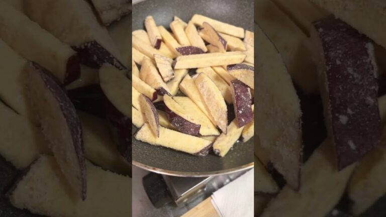 【さえおの爆速クッキング】さつまいものフライドポテト #クッキング#フライドポテト #さつまいもレシピ