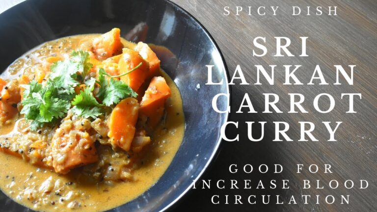 【メイン料理】新鮮なオーガニックの人参との相性が最高♫血行も良くなるヴィーガンの甘くて美味しいキャロットカレー♫