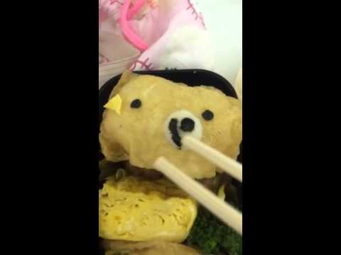 お母さんの作った可愛いキャラクター弁当