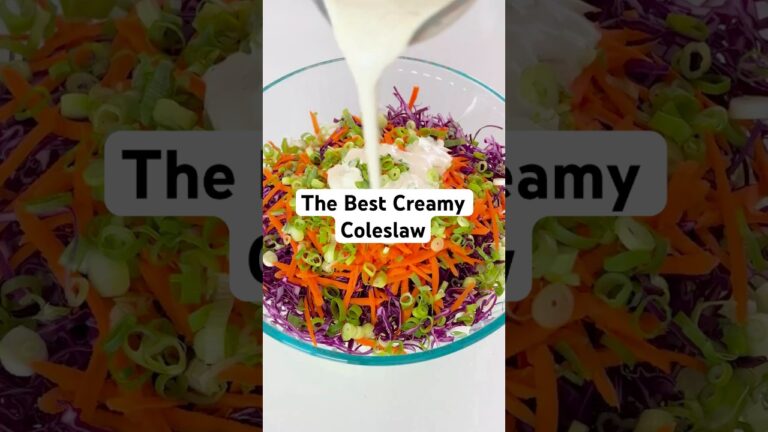 最高にクリーミーなコールスロー（南部風！）#shorts #coleslawrecipe