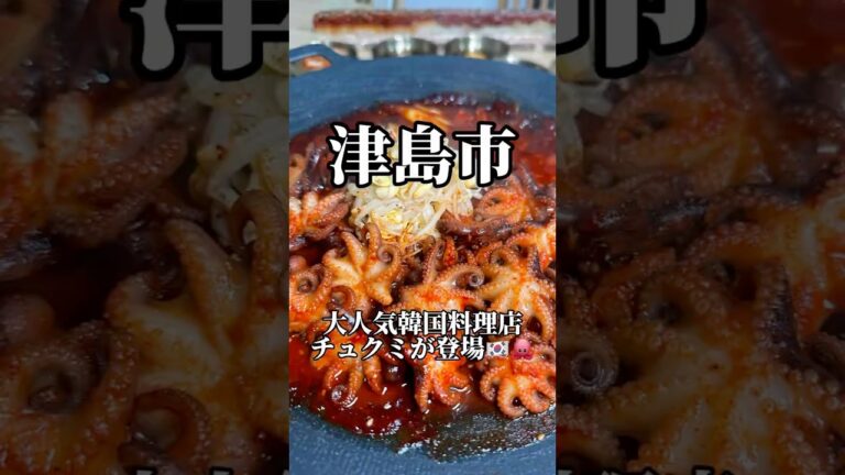 愛知の大人気韓国料理店🇰🇷 チュクミ×愛知で一番長い炙り肉寿司　JIN #愛知グルメ #韓国料理 #japanesefood #aichifood