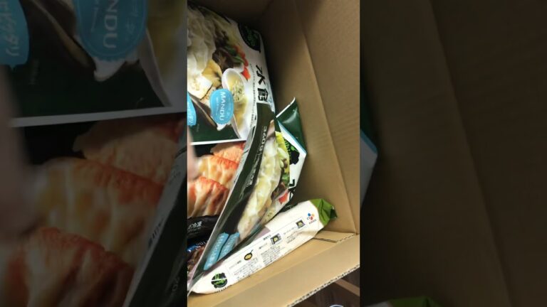 Qoo10で買った王餃子＆水餃子が届いた。おまけでチヂミも。キムチ味は辛すぎてリピなし