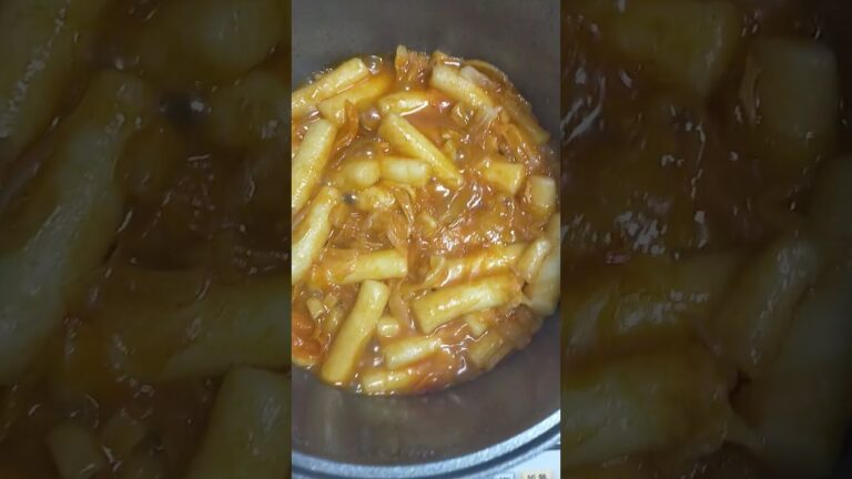 ジャガイモトッポギを作ってみた！モッチモッチ食感が続く優秀トッポギ〜オススメ！モッパン