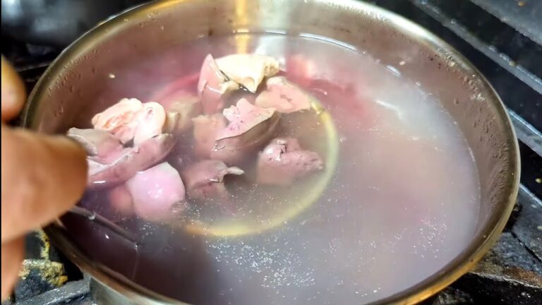 臭みなく！固くならない鳥レバーの下茹で方法