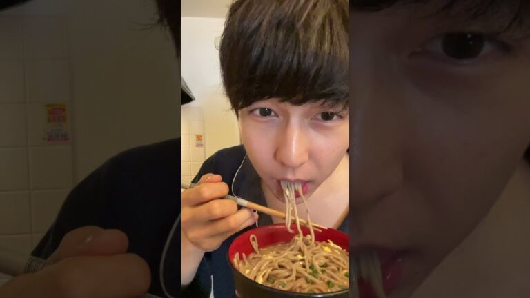 【超簡単】かき玉そば作るよ #Shorts