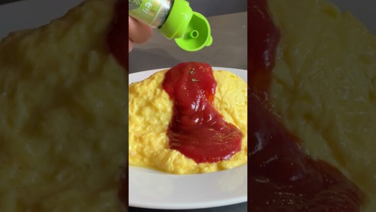 初心者でも簡単にふわとろオムライスを作れる方法を解説しました‼️
